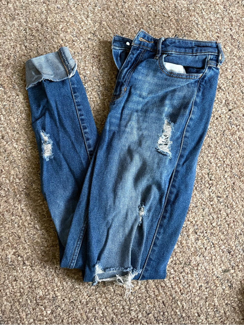Distressed Holister Women's Jeans